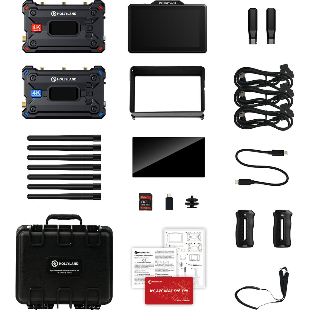 Kit Hollyland Pyro 5 Sistema de Monitoramento de Transmissão de Vídeo 03