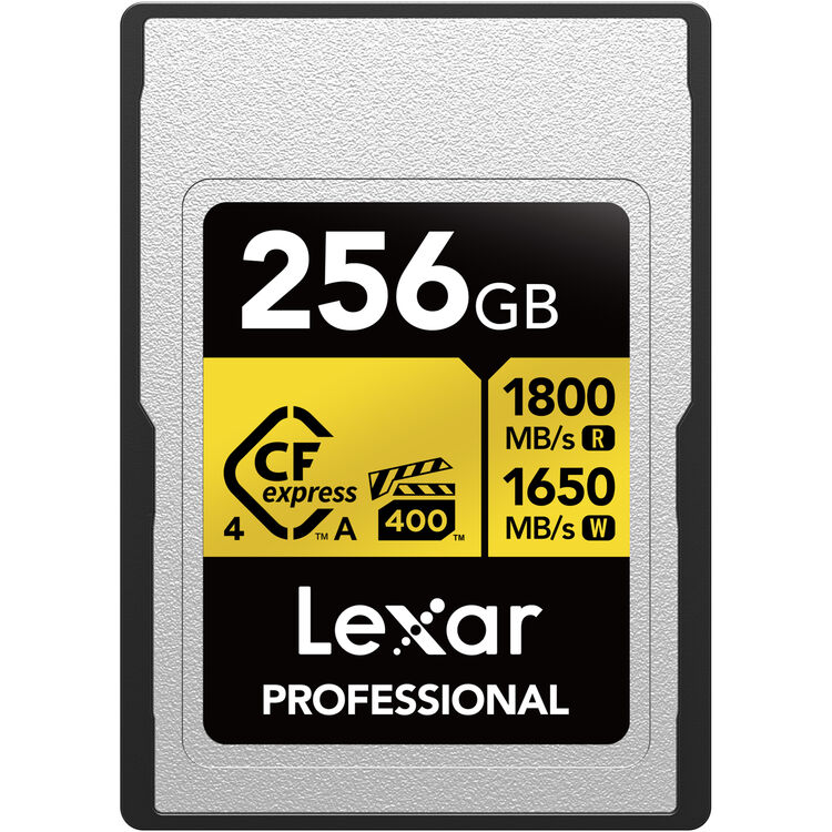 Cartão de Memória Lexar CFexpress 4.0 Tipo A 256GB 1650-1800MB/s 01
