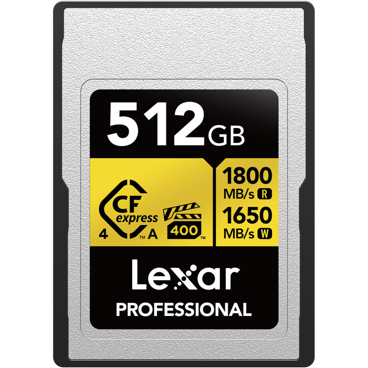 Cartão de Memória Lexar CFexpress 4.0 Tipo A 512GB 1650-1800MB/s 01 Cartão de Memória Lexar CFexpress 4.0 Tipo A 512GB 1650-1800MB/s 01