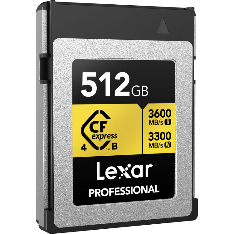 Cartão de Memória Lexar CFexpress 4.0 Tipo B 512GB 3300-3600MB/s 02