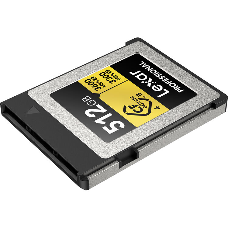 Cartão de Memória Lexar CFexpress 4.0 Tipo B 512GB 3300-3600MB/s 04