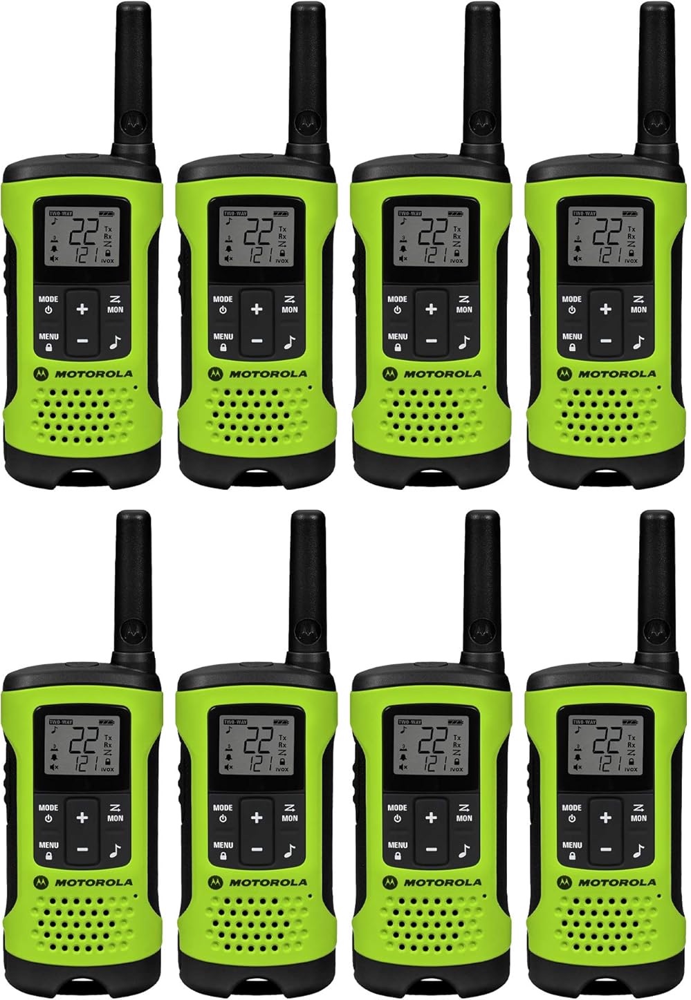 Kit 8 Rádio Comunicadores Motorola Talkabout T600