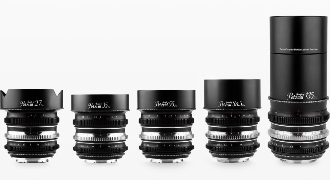 Kit 5 Lentes Lomography Joseph Petzval 27, 35, 55, 80.5, 135mm FF Focus-coupled Bokeh Control Art Lens Set (Sony E-Mount) 01