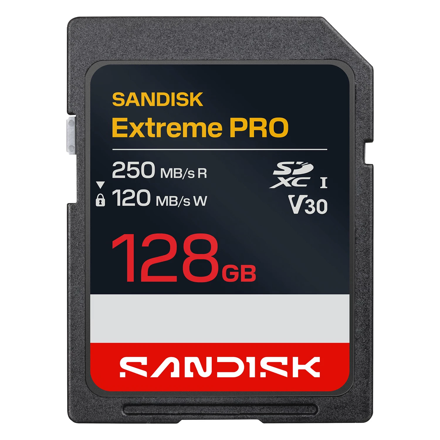 Cartão de Memória SDXC SanDisk Extreme PRO 128GB 120-250MB/s V30 01