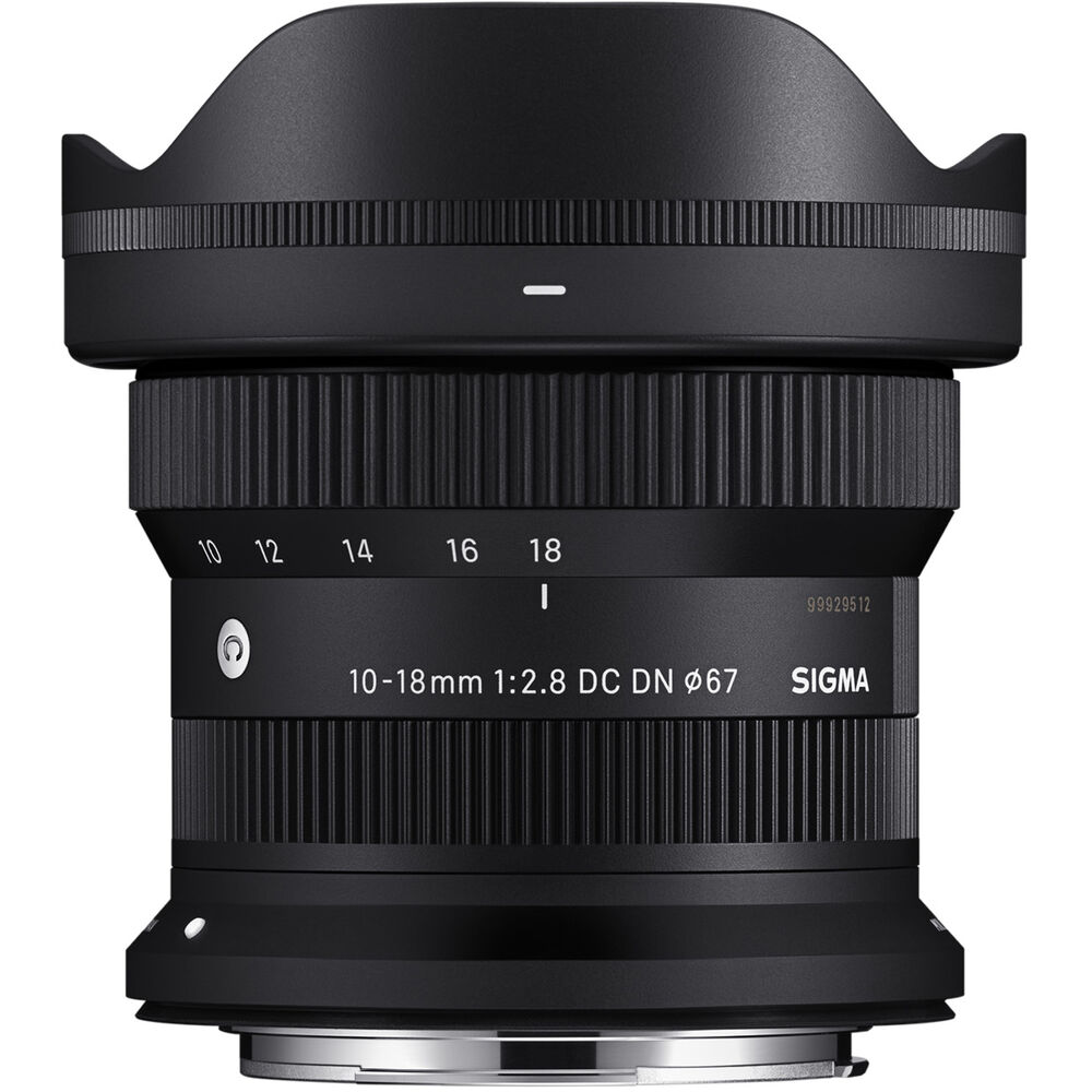 Lente Sigma 10-18mm f/2.8 DC DN Contemporary para Canon RF