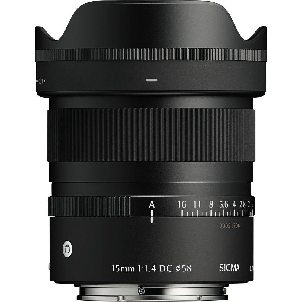Lente Sigma 15mm f/1.4 DC Contemporary Lens para Sony E-Mount 01