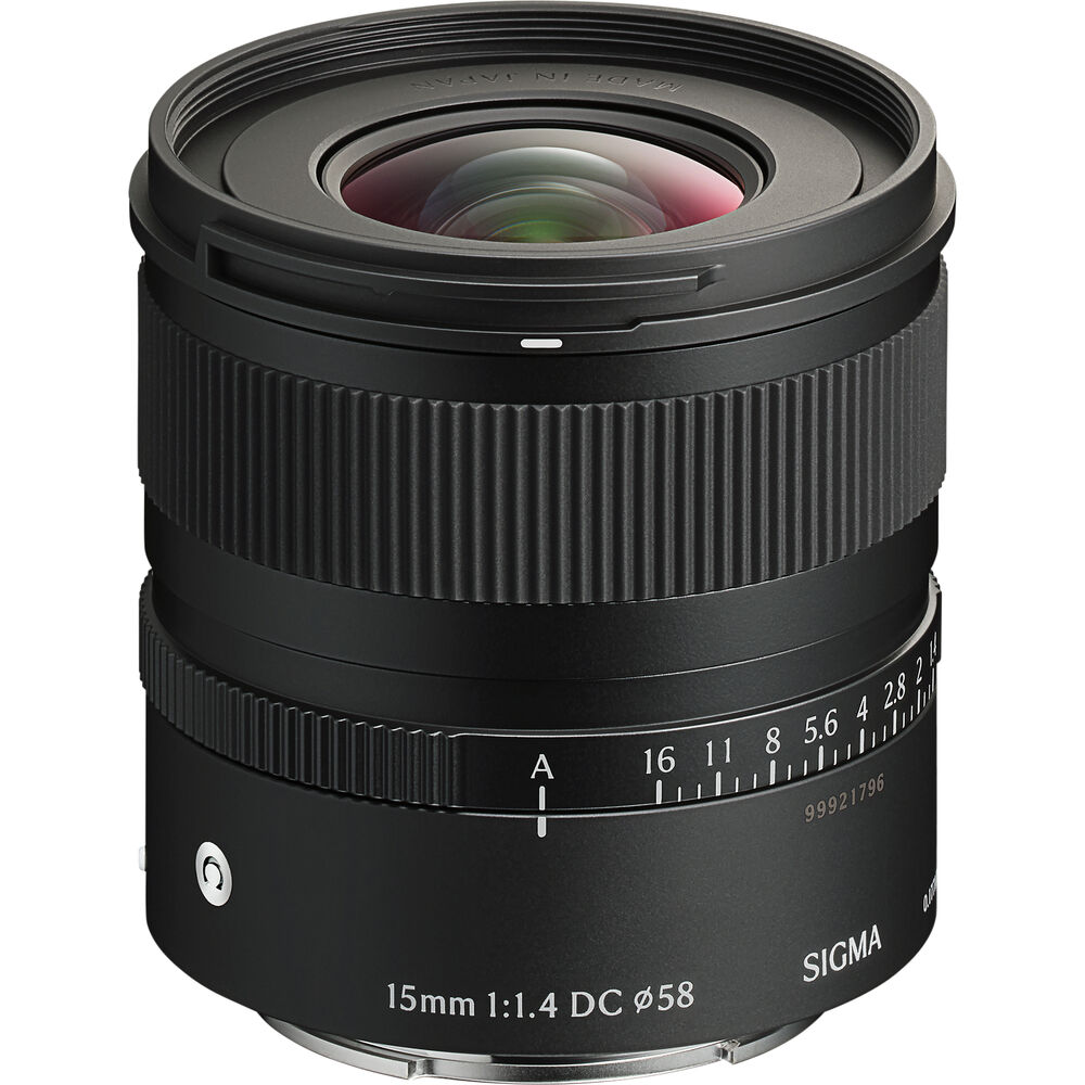 Lente Sigma 15mm f/1.4 DC Contemporary Lens para Sony E-Mount 03