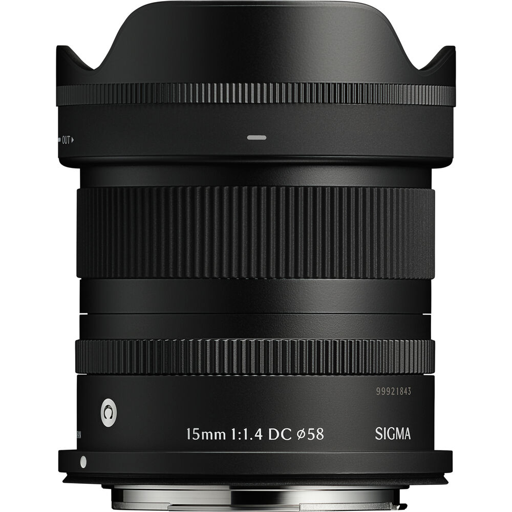 Lente Sigma 15mm f/1.4 DC Contemporary Lens para Canon RF 01