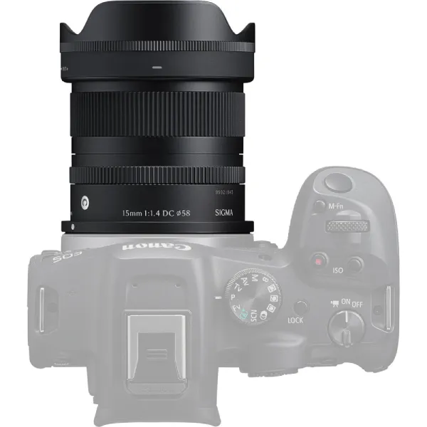 Lente Sigma 15mm f/1.4 DC Contemporary Lens para Canon RF 02