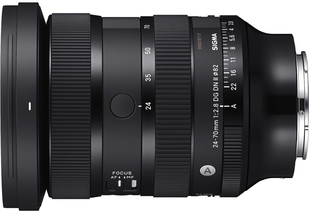 Lente Sigma 24-70mm f/2.8 DG DN II ART para Sony E-Mount