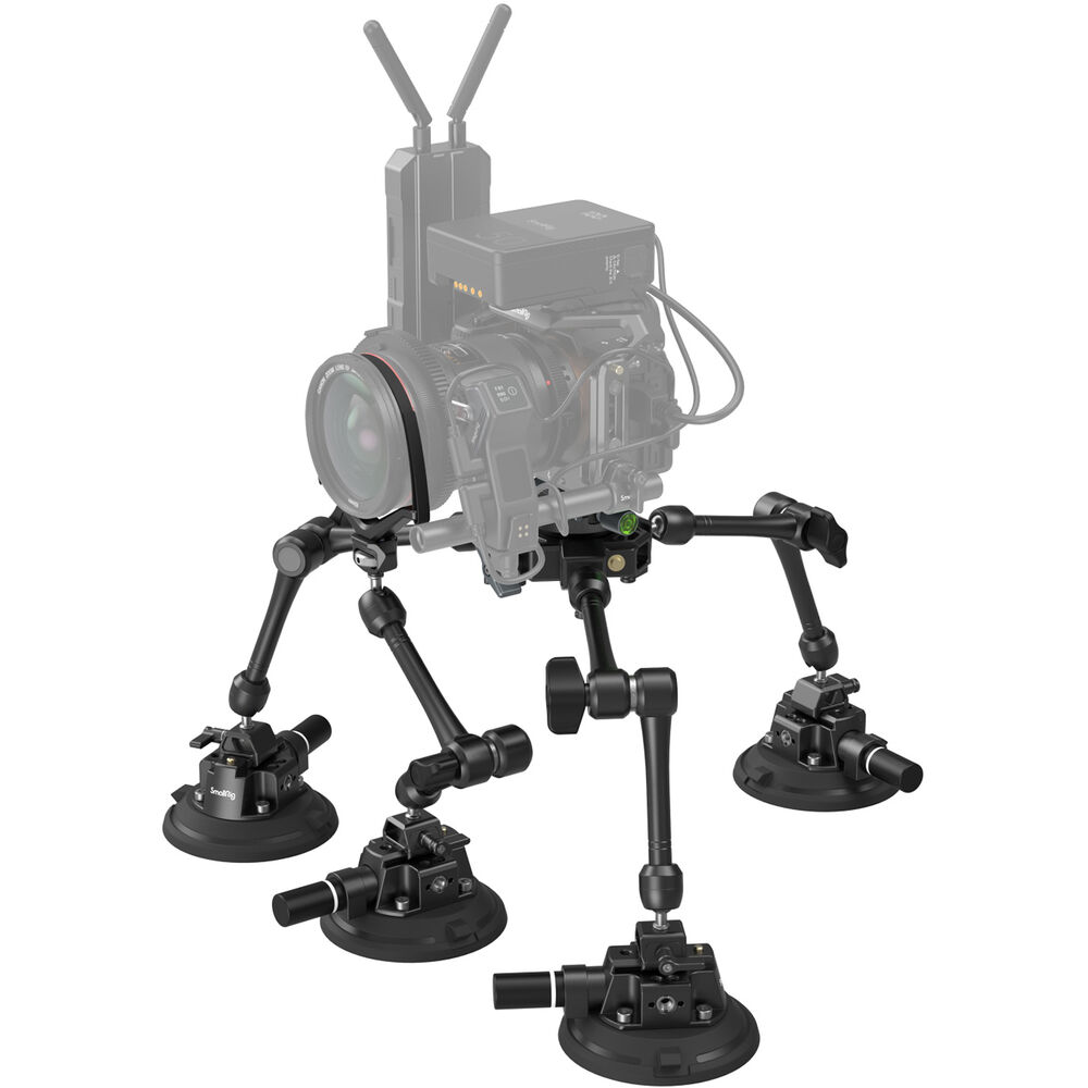 SmallRig SC-15K Kit de Suporte de Câmera com Ventosa de 4 Braços 02