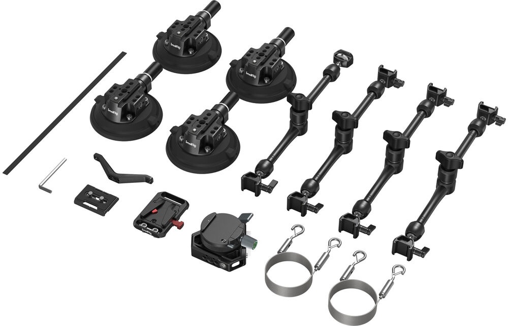 SmallRig SC-15K Kit de Suporte de Câmera com Ventosa de 4 Braços 03