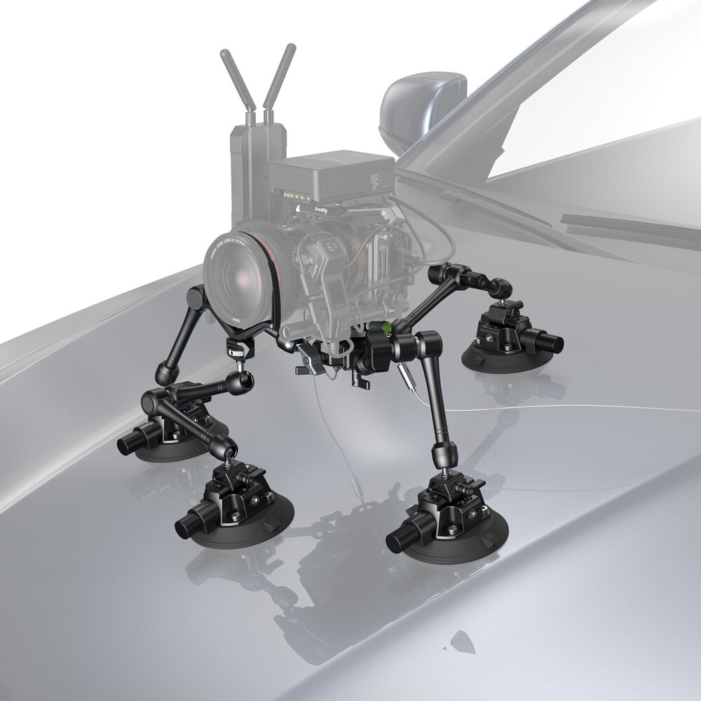 SmallRig SC-15K Kit de Suporte de Câmera com Ventosa de 4 Braços 06