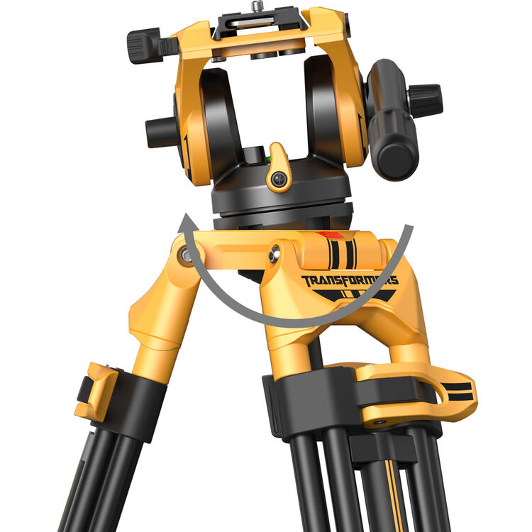 Tripé SmallRig AD-01 com Cabeça Fluida de Vídeo (Bumblebee Edition) 05