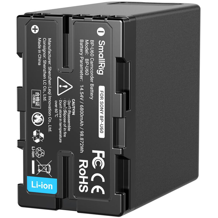 Bateria SmallRig BP-U60 (99Wh) para Câmeras Sony Selecionadas 02