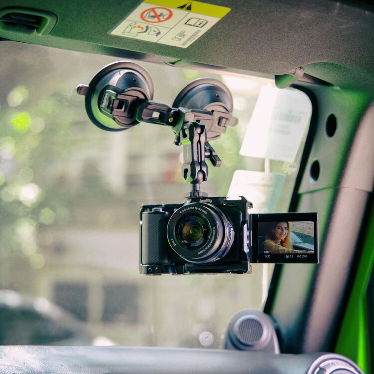 SmallRig SC-2K Suporte de Câmera com Ventosa Dupla 06