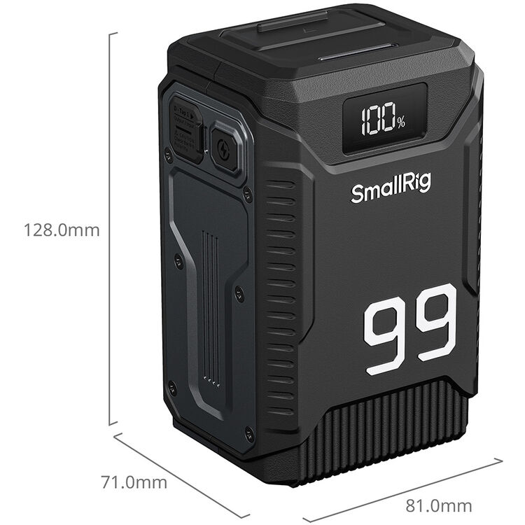 SmallRig T99 Bateria V-Mount (99Wh) 06