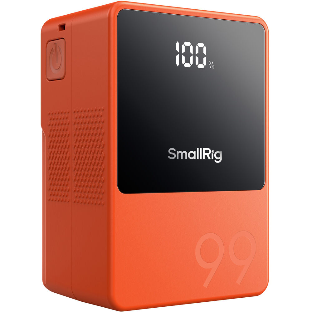 SmallRig VB99 Mini V-Mount Battery (99Wh, Orange) 01
