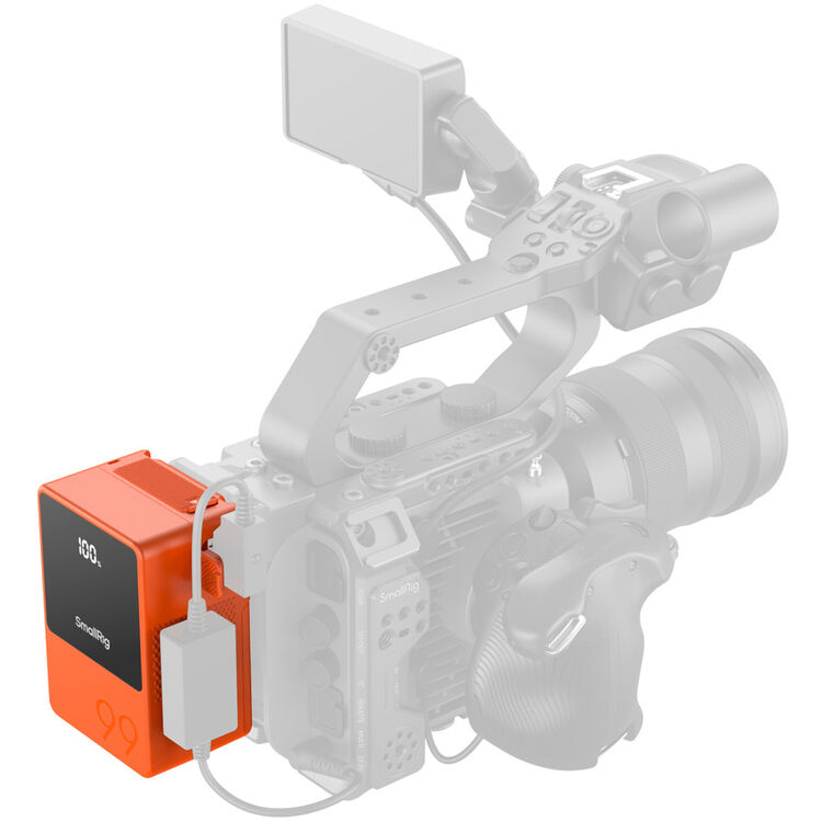 SmallRig VB99 Mini V-Mount Battery (99Wh, Orange) 07 SmallRig VB99 Mini V-Mount Battery (99Wh, Orange) 07