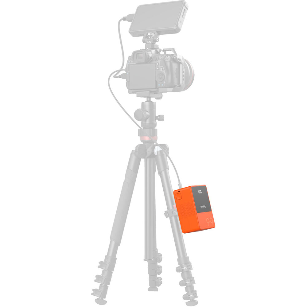 SmallRig VB99 Mini V-Mount Battery (99Wh, Orange) 09 SmallRig VB99 Mini V-Mount Battery (99Wh, Orange) 09