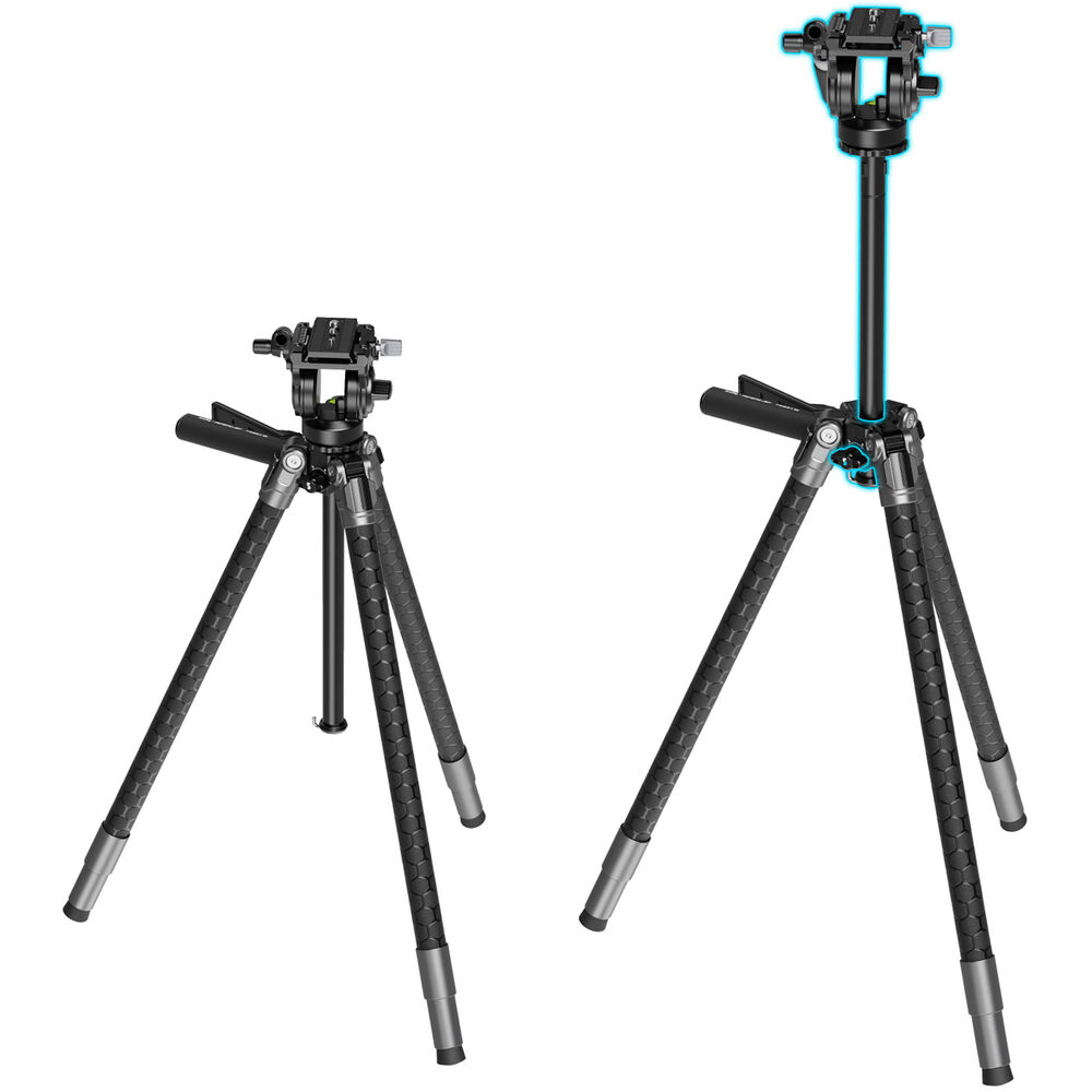 Tripé SmallRig x Potato Jet TRIBEX SE com Cabeça Hidráulica 04
