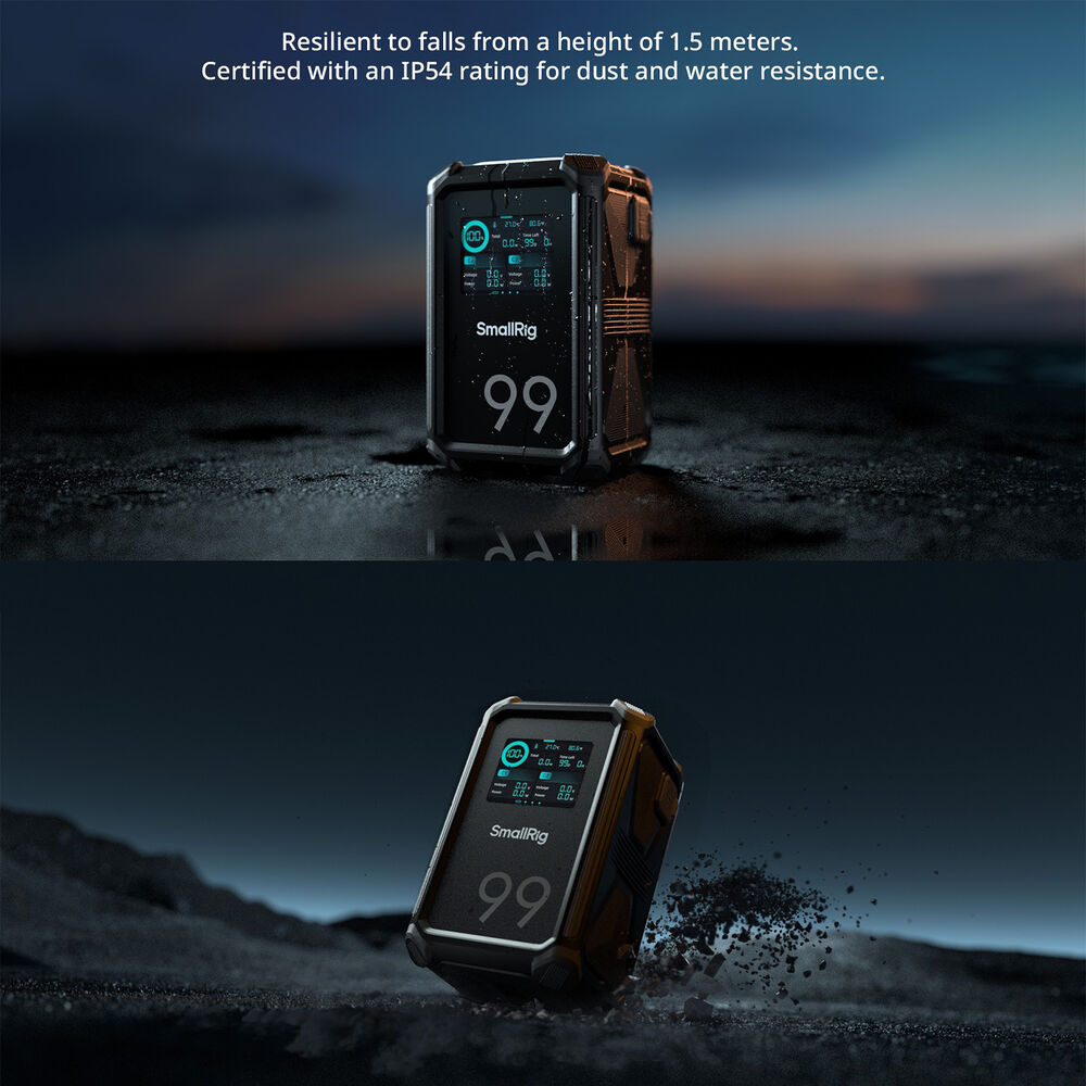 SmallRig X-Touch Smart Triple-Proof X99 Battery (99Wh, V-Mount) 06