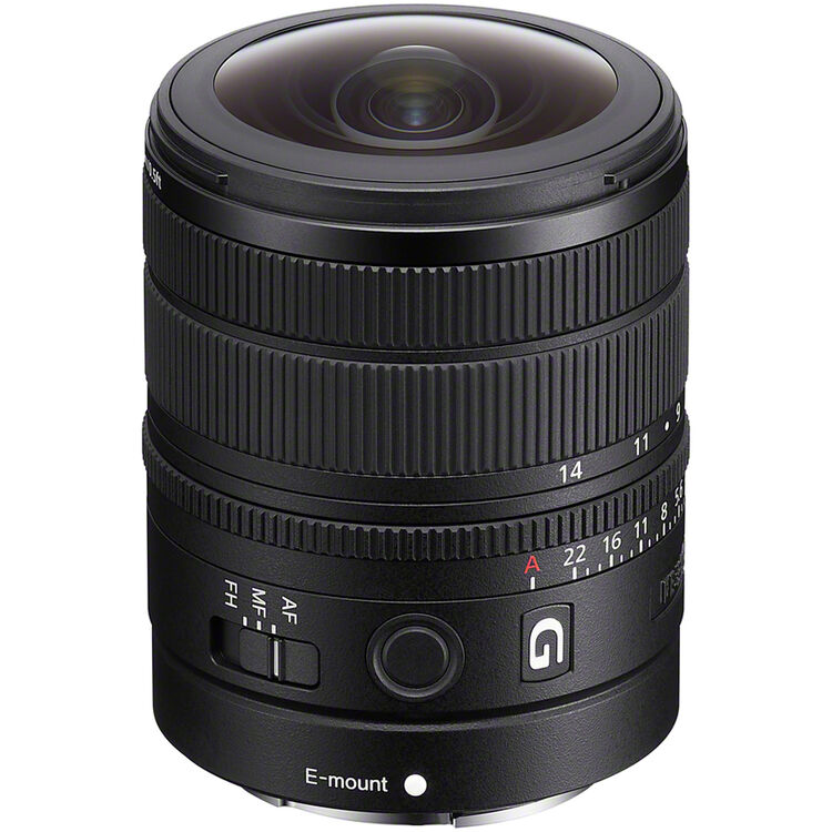 Lente SONY FE 8-14mm f/3.5 Fisheye G E-Mount Lens 03