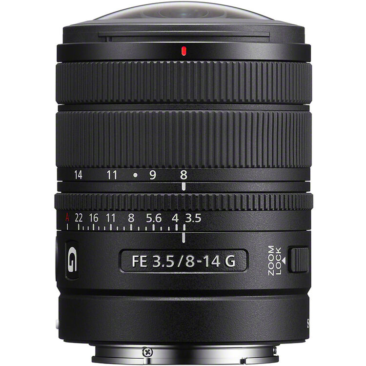 Lente SONY FE 8-14mm f/3.5 Fisheye G E-Mount Lens 04
