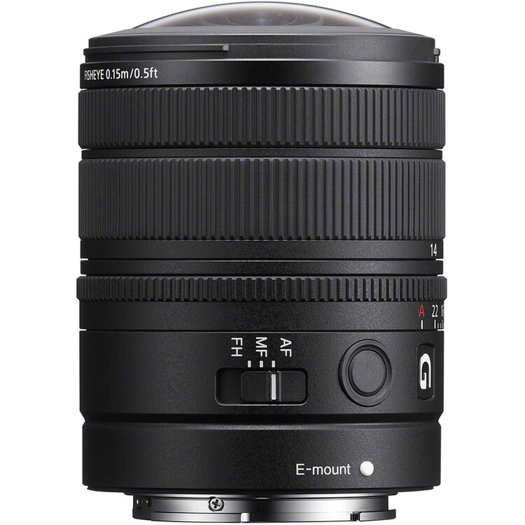 Lente SONY FE 8-14mm f/3.5 Fisheye G E-Mount Lens 07