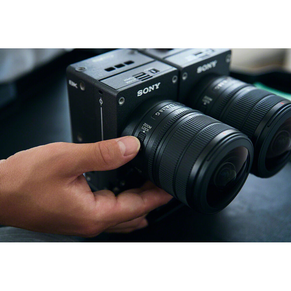 Lente SONY FE 8-14mm f/3.5 Fisheye G E-Mount Lens 14