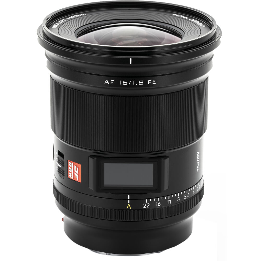 Lente Viltrox AF 16mm f/1.8 FE Lens para Sony E-Mount 01