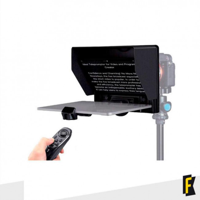 Teleprompter TP Portátil FeelWord TP13 + Tablet Samsung + App