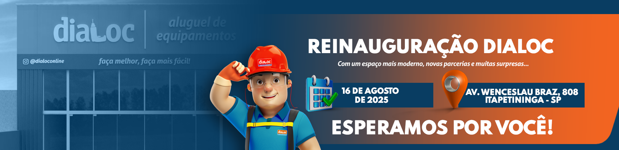 Reinauguração Dialoc