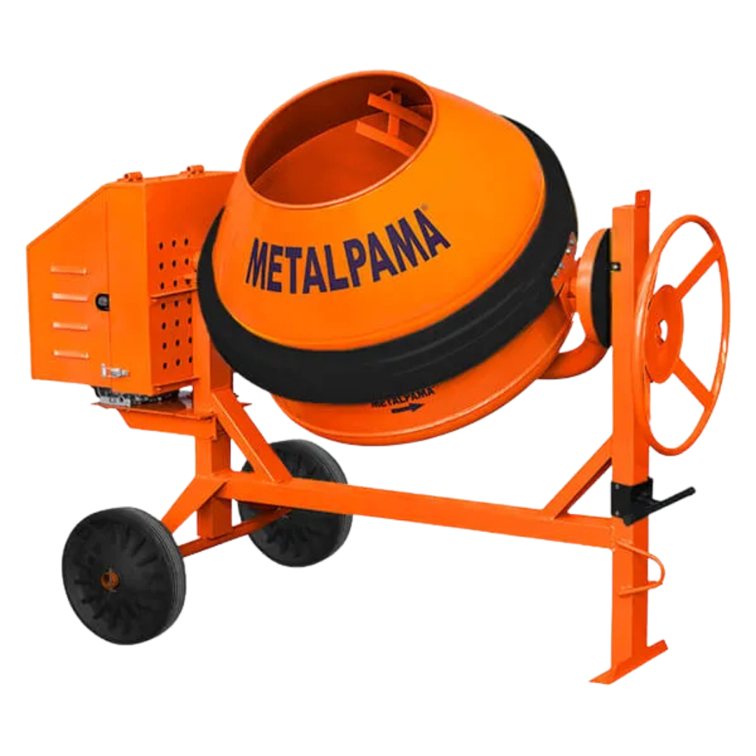 Betoneira com Motor a Gasolina 400 Litros Metalpama BM400 RB