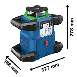 NIVEL A LASER ROTATIVO 650 M - C/ TRIPE E ACESSÓRIOS