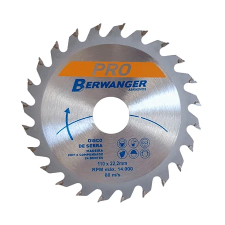 8793 - 2705 DISCO DE SERRA 250MMX30MM 36DENTES