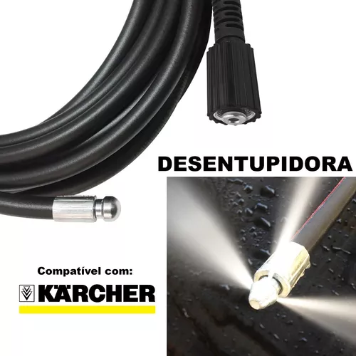 30M MANGUEIRA 1/4 1 TRAMA HIDRÁULICA PARA DESENTUPIR