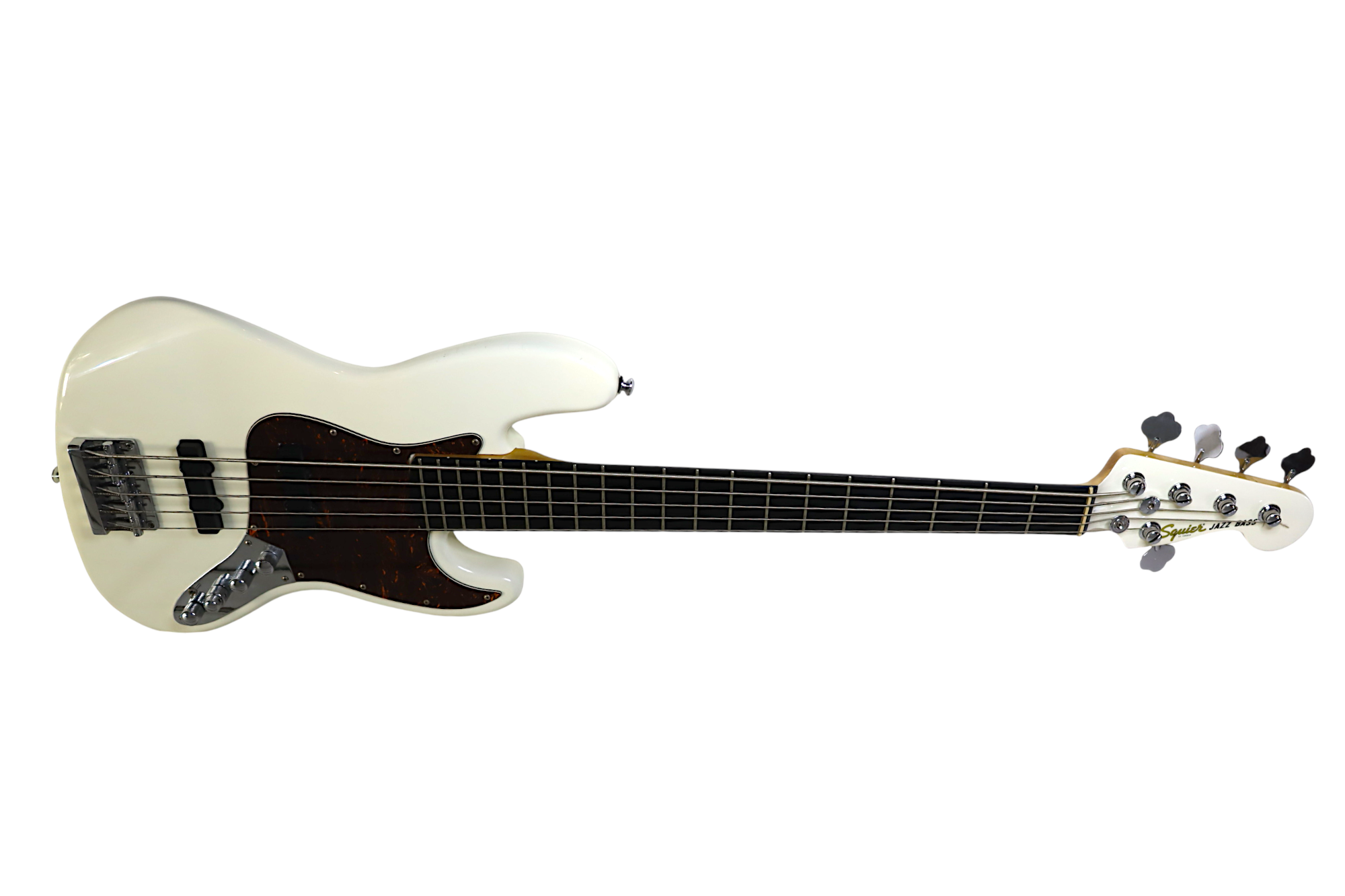 LOCAÇÃO CONTRABAIXO SQUIER JAZZ BASS AFINITTY 5 ACTIVE OLYMPIC WHITE COD541