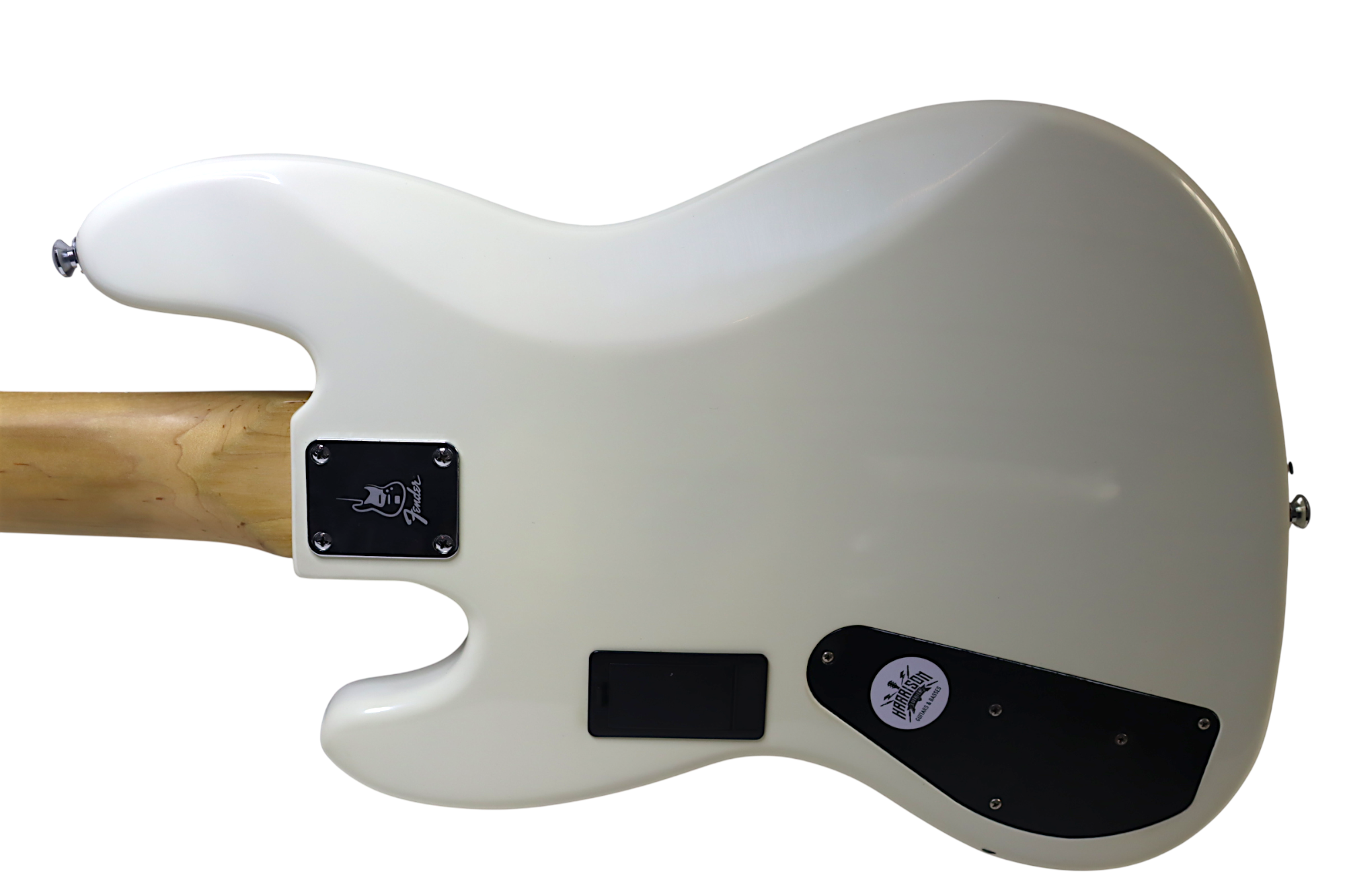 LOCAÇÃO CONTRABAIXO SQUIER JAZZ BASS AFINITTY 5 ACTIVE OLYMPIC WHITE COD541