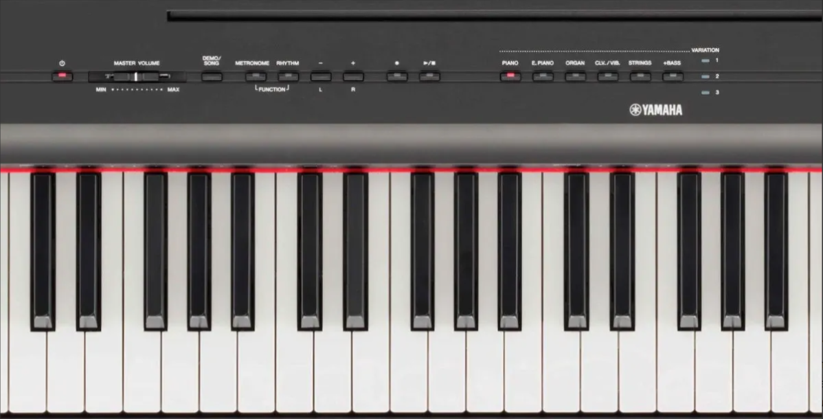LOCACAO PIANO DIGITAL YAMAHA P125 COD597