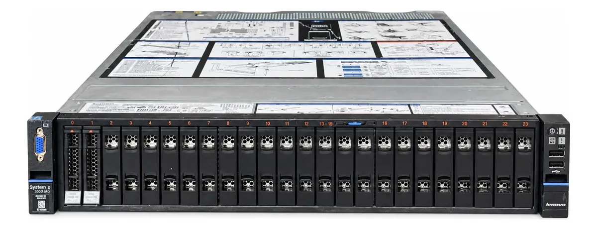 SERVIDOR LENOVO X3650 M5 2680 V4 128GB 9,6TB SSD SAS SERVIDOR LENOVO X3650 M5 2680 V4 128GB 9,6TB SSD SAS