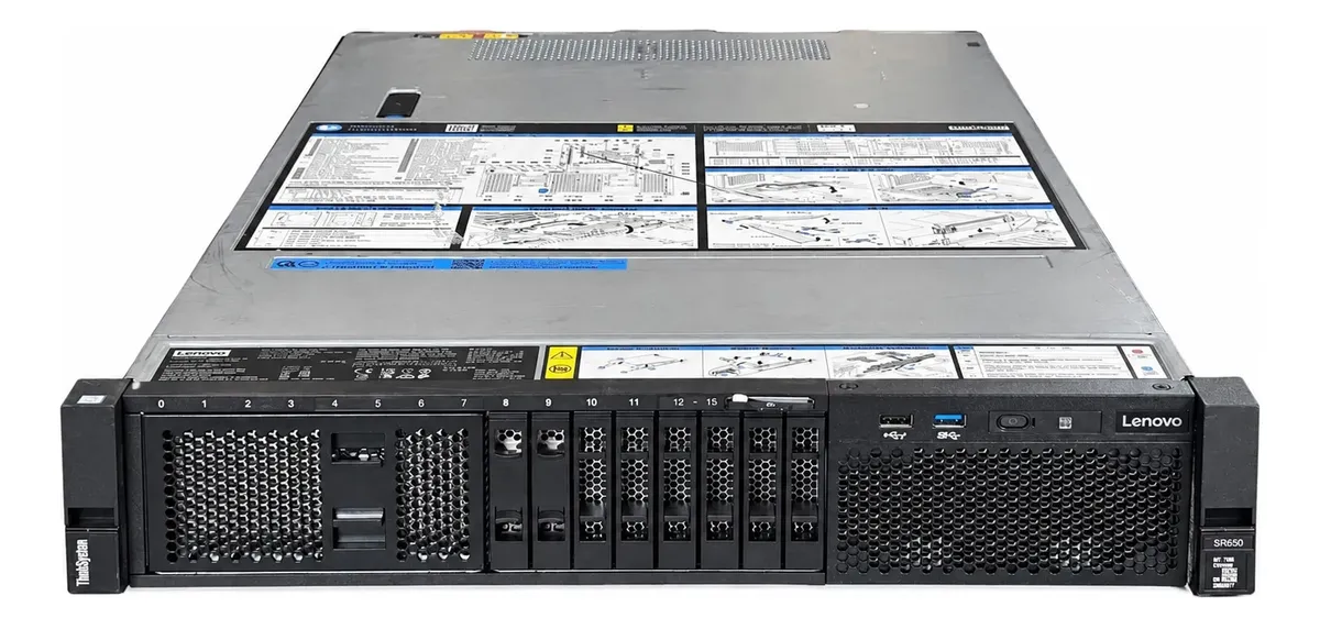 SERVIDOR LENOVO SR650 2 XEON GOLD 6242R 128GB 800G SSD SAS SERVIDOR LENOVO SR650 2 XEON GOLD 6242R 128GB 800G SSD SAS
