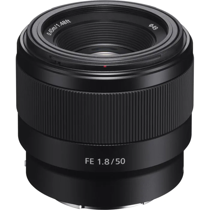 Lente Sony FE 50mm F 1.8 E-Mount Full Frame