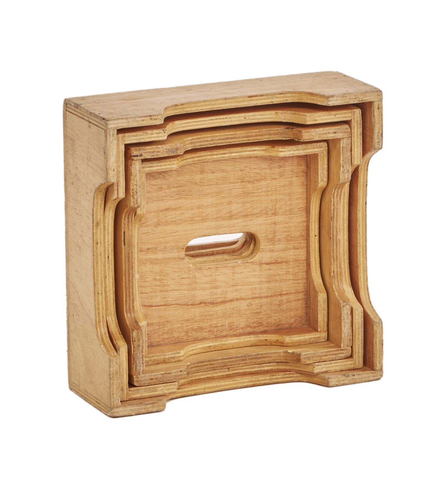 Jogo de Banquetas Modulares Madeira