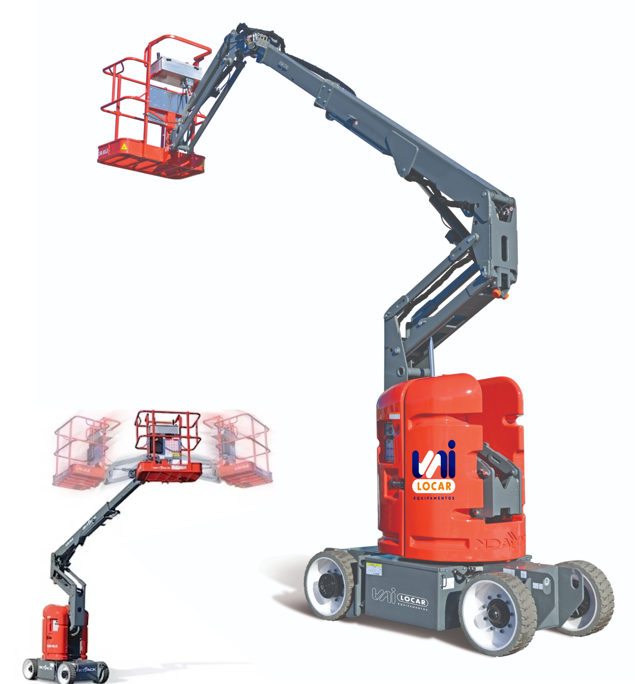 Plataforma Aérea Elétrica Articulada 20m