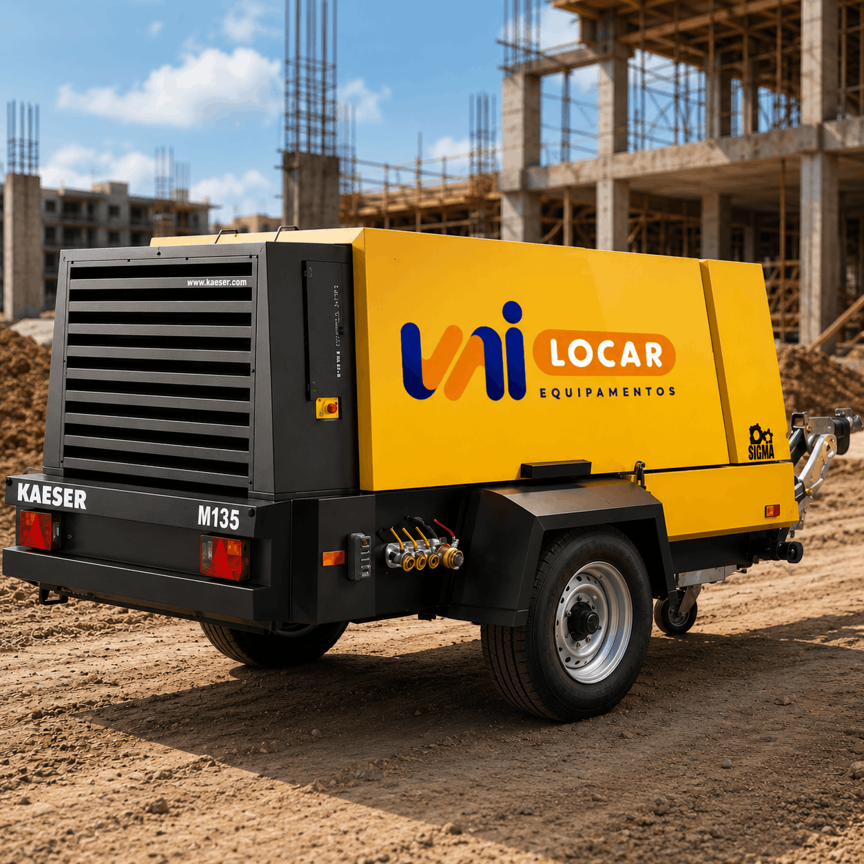 Locação de Compressor de Ar: Como Escolher o PCM e a Pressão Certos
