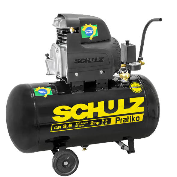 Compressor de Ar Elétrico 50 LTS