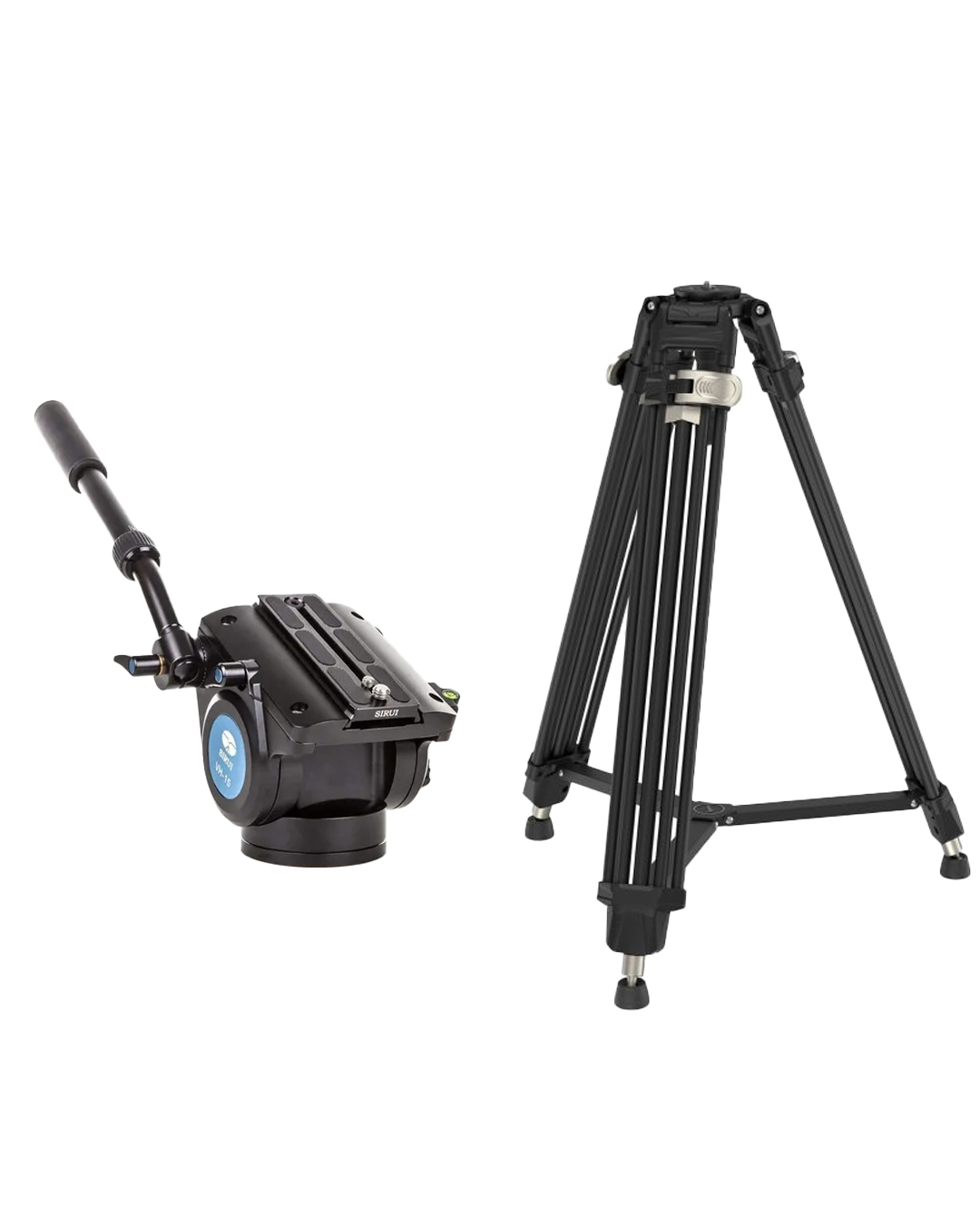 Kit Profissional de Suporte – Tripé SmallRig FreeBlazer AD-80 + Cabeça de Vídeo Fluida Sirui VH-15