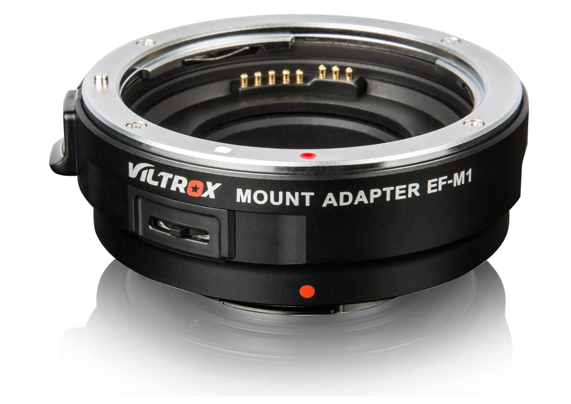 Adaptador de lente EF-M1 para lente Canon EOS EF/EF-S para câmera M4/3 MFT Olympus Panasonic GH4 GH5 GF6 GX7 E-M5 E-M10II E-PL5