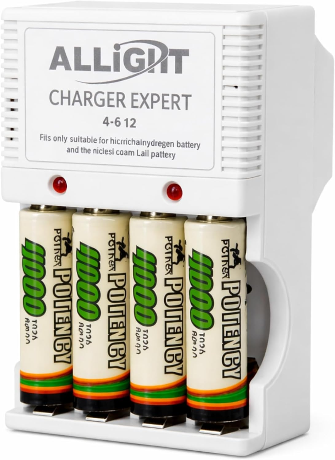 Carregador de Pilhas Recarregáveis AA AAA e Bateria 9V